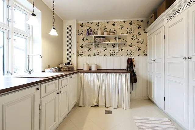 How do you organize kitchen cabinets?